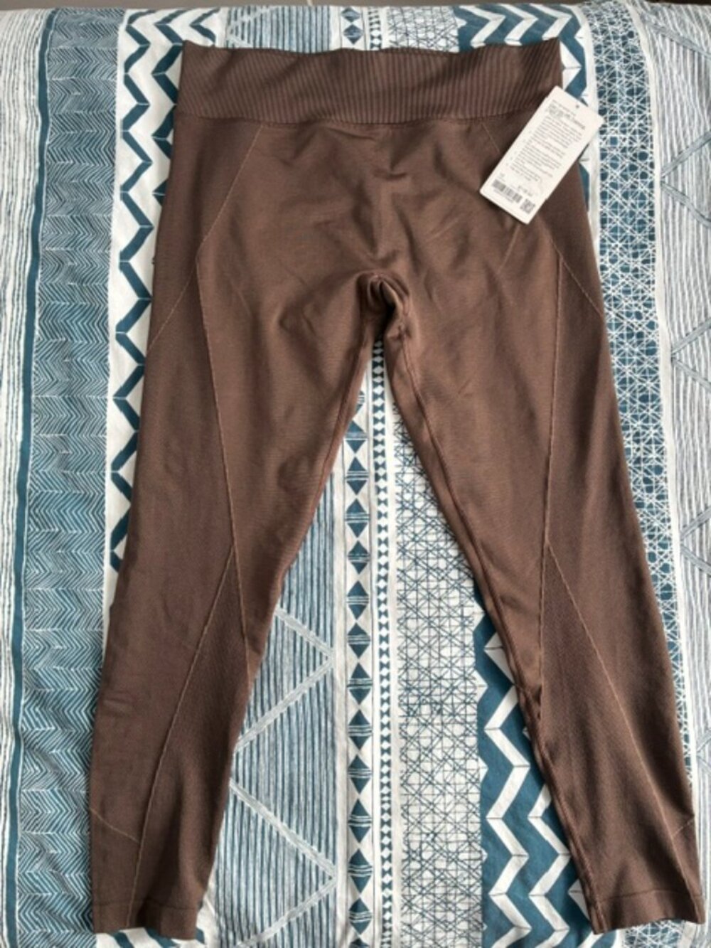 brown size 12 lululemon leggings